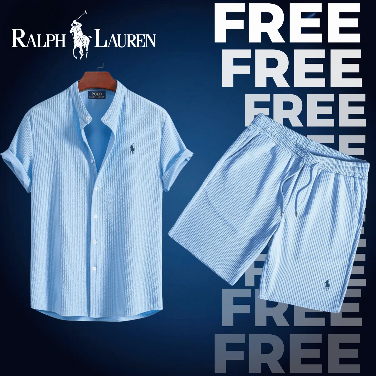 SUMMER OFFER (BUY ONE SHIRT = GET ONE PAIR OF SHORTS FREE)