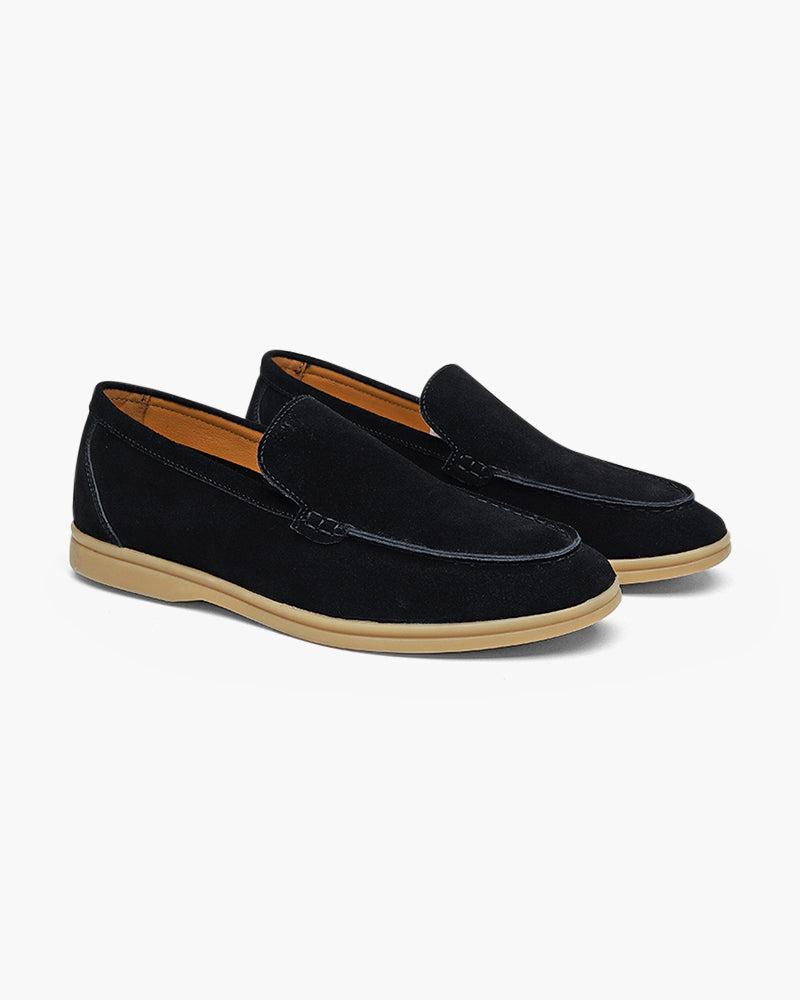 Altes Geldpremium -Wildleder -Slipper