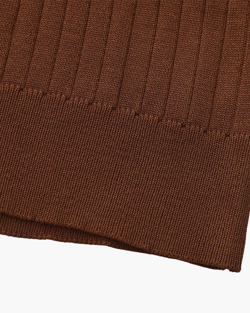 Premium gerippter Polo