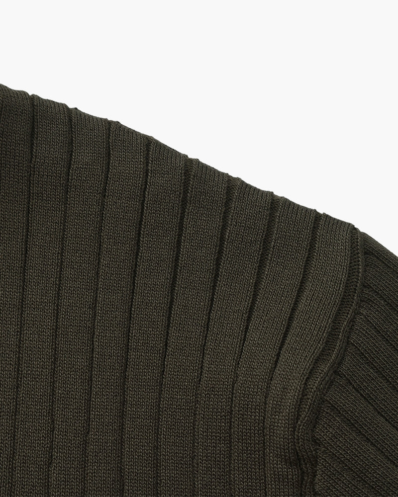 Premium gerippter Polo