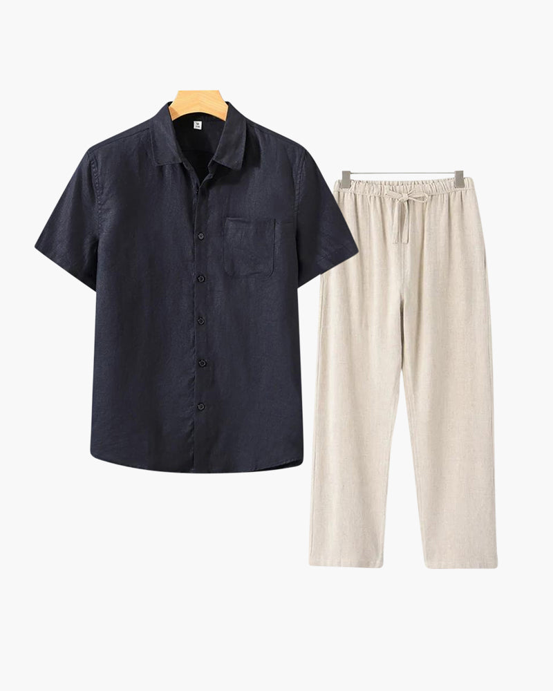 Alte Geldwäsche -Kombination (Shortsleeve)