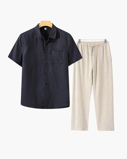 Alte Geldwäsche -Kombination (Shortsleeve)