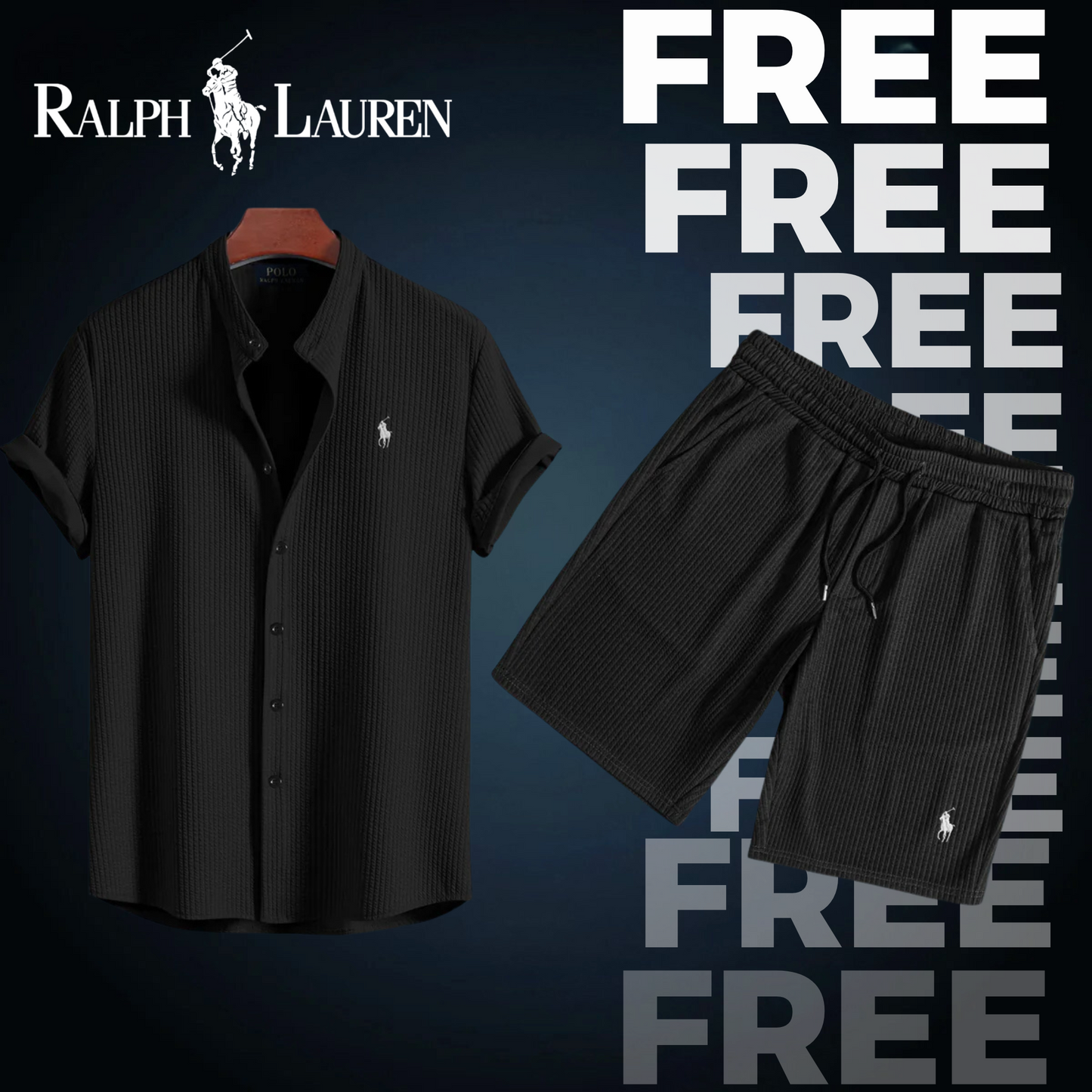 SUMMER OFFER (BUY ONE SHIRT = GET ONE PAIR OF SHORTS FREE)