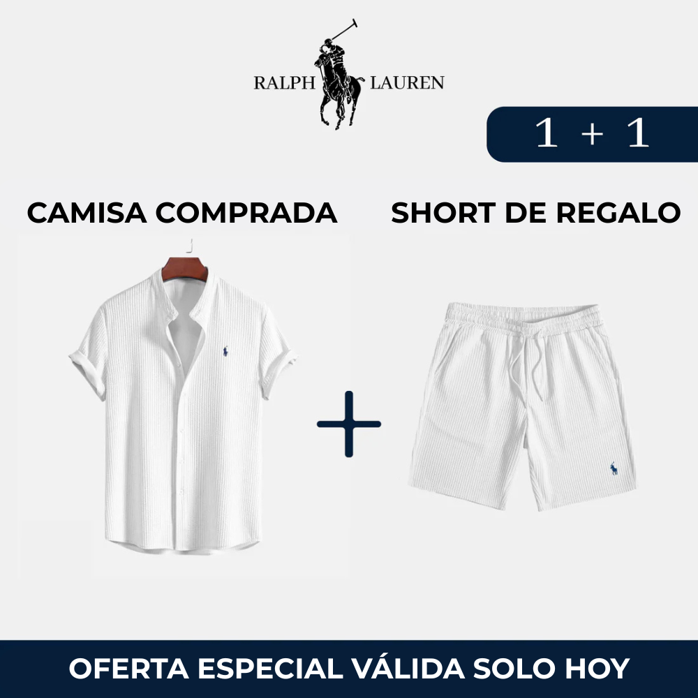 Exklusives Pack R & L: Elegantes Shirt + Geschenk kurz