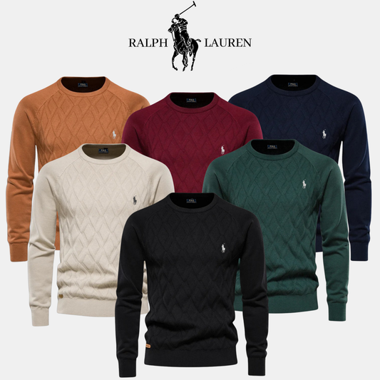 R&L Premium Baumwoll Herrenpullover – Räumungsverkauf