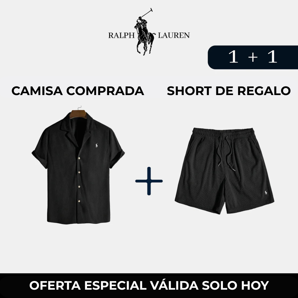 Exklusives Pack R & L: Elegantes Shirt + Geschenk kurz