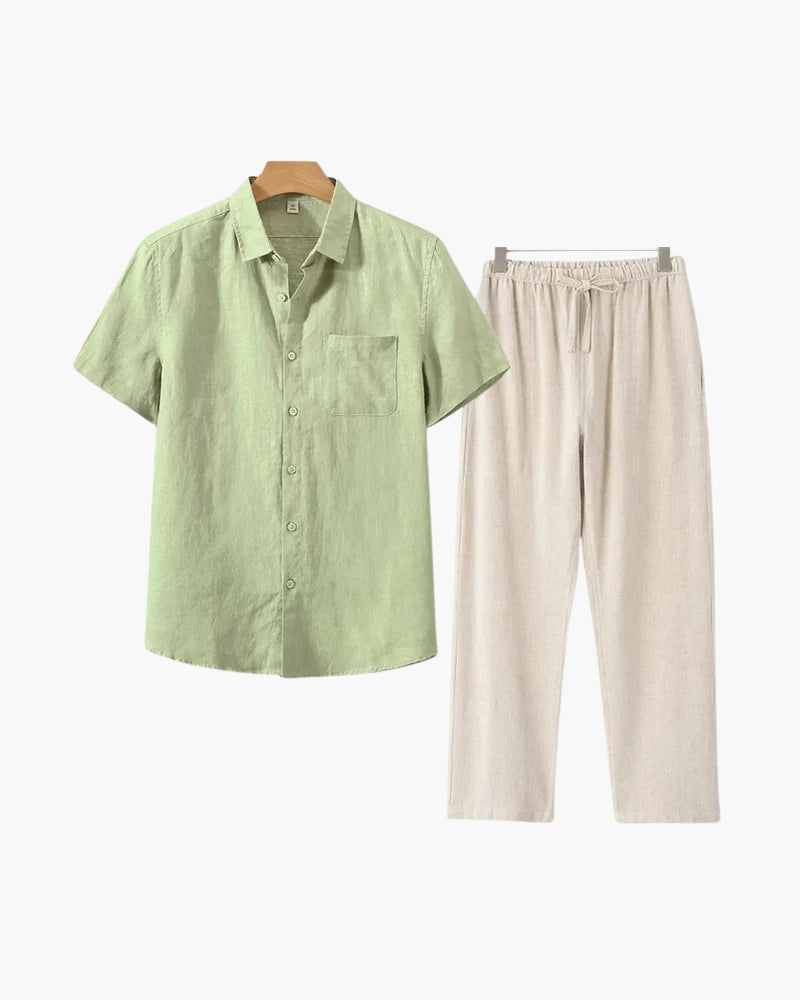 Alte Geldwäsche -Kombination (Shortsleeve)