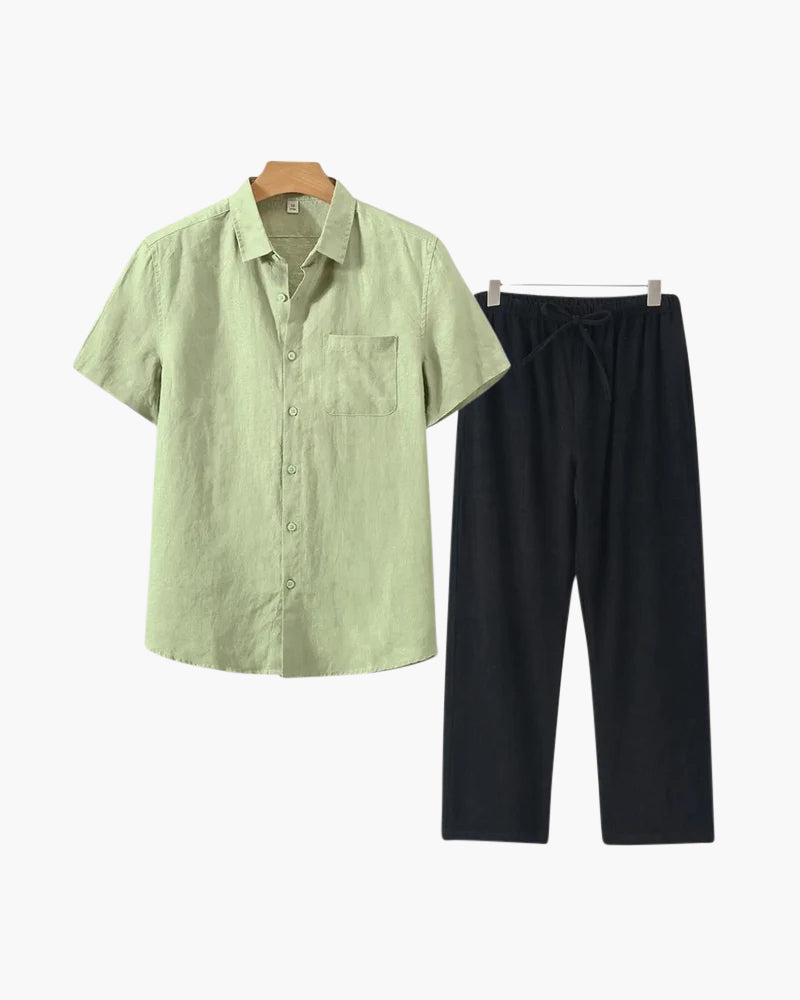 Alte Geldwäsche -Kombination (Shortsleeve)