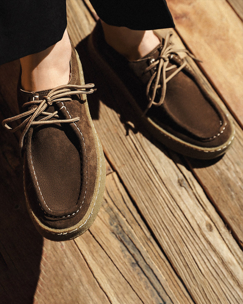 Premium Wildleder -Stadtschuhe