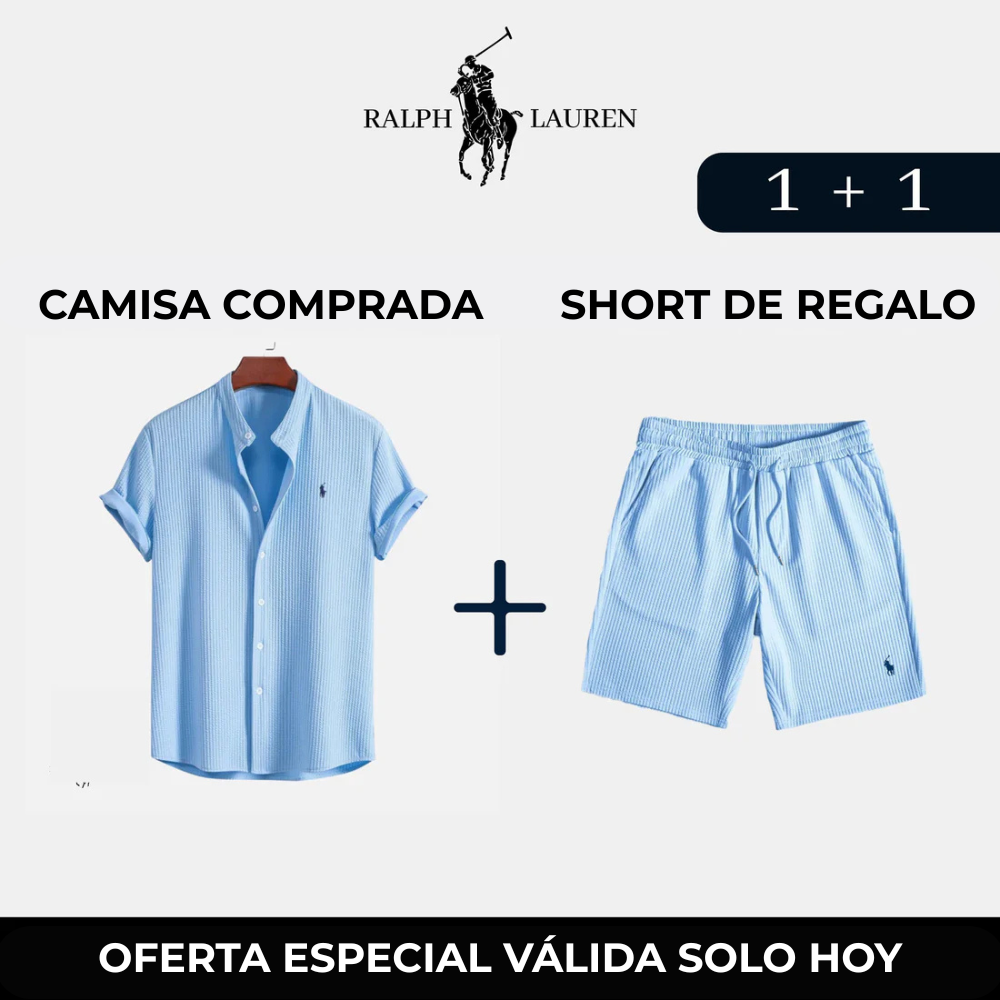 Exklusives Pack R & L: Elegantes Shirt + Geschenk kurz