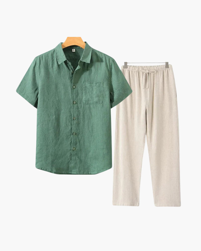 Alte Geldwäsche -Kombination (Shortsleeve)