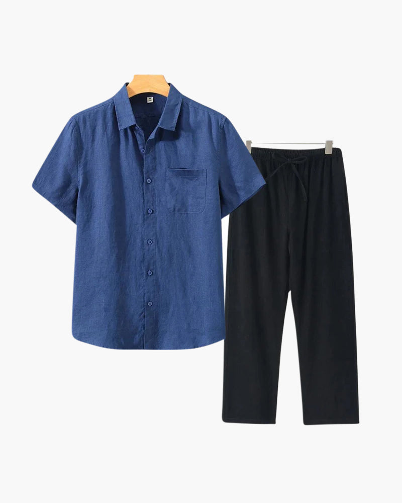 Alte Geldwäsche -Kombination (Shortsleeve)