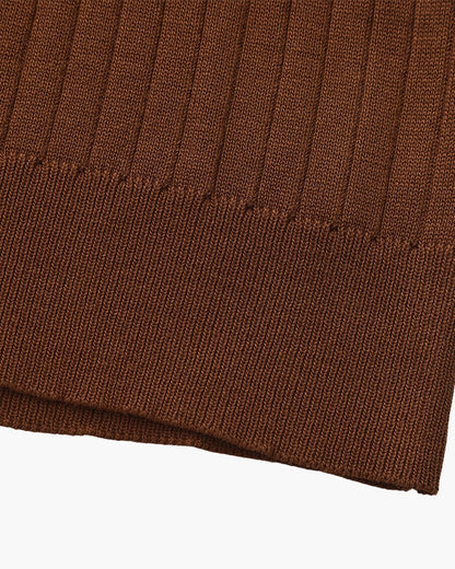 Premium gerippter Polo